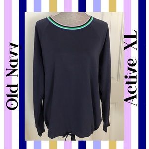 Old Navy 🍃 Women’s Thermal  Soft sweatshirt SZ: XL. Navy